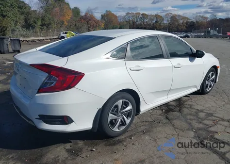 2019 Honda Civic Lx из США, поврежденный, VIN 19XFC2F65KE033692